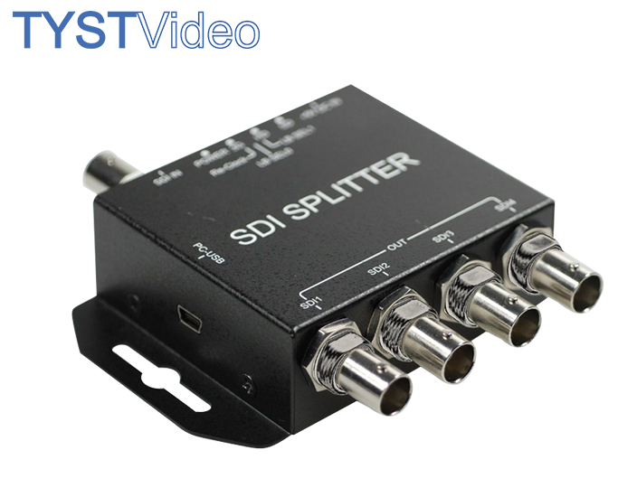 天影視通 SDI 一進(jìn)四出 分配器